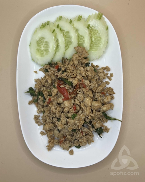 Pad kapao pork 🐖