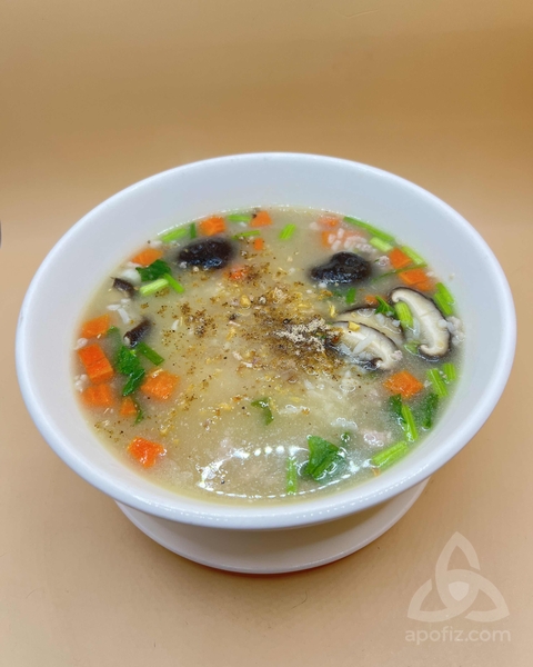 Rice 🍚 soup 🍲 pork