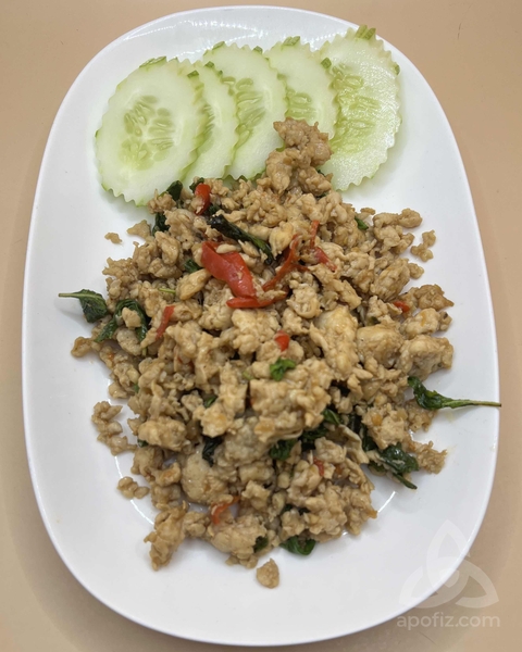 Pad kapao beef 🥩