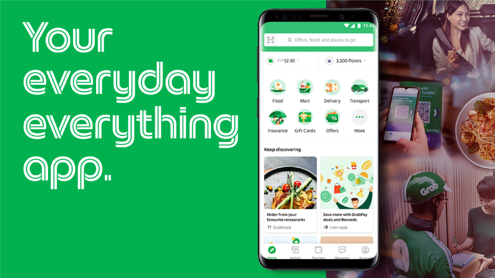 Grab: Taxi & Food Delivery